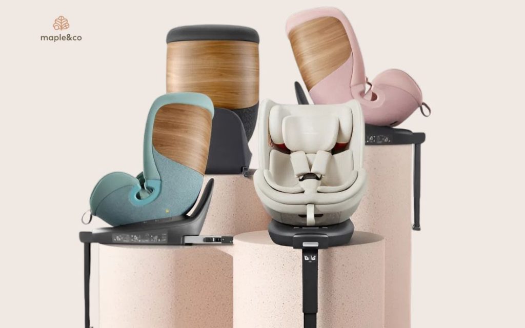 Ghế ngồi ô tô cho bé thương hiệu Maple&Co