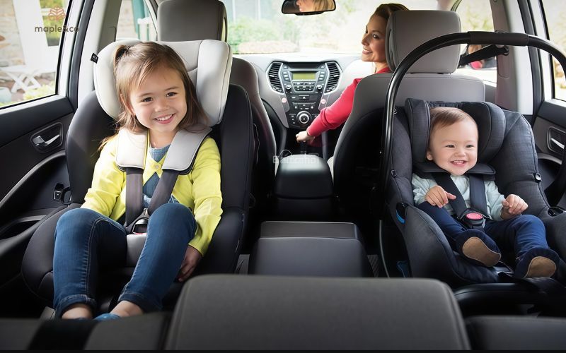 Các chỗ ngồi an toàn cho trẻ trong ô tô