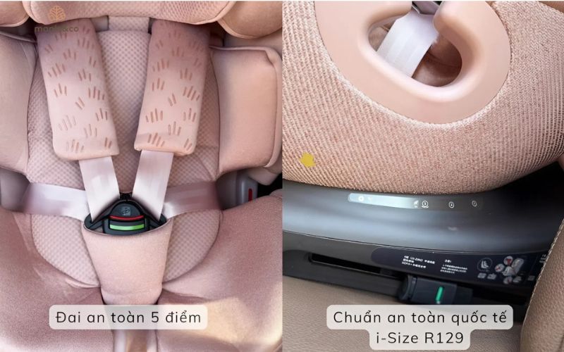 Kiểm tra chất lượng ghế ô tô cũ cho bé