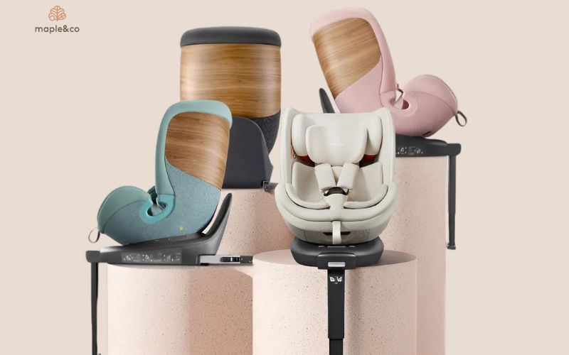 Ghế ngồi ô tô cho bé thương hiệu Maple&co
