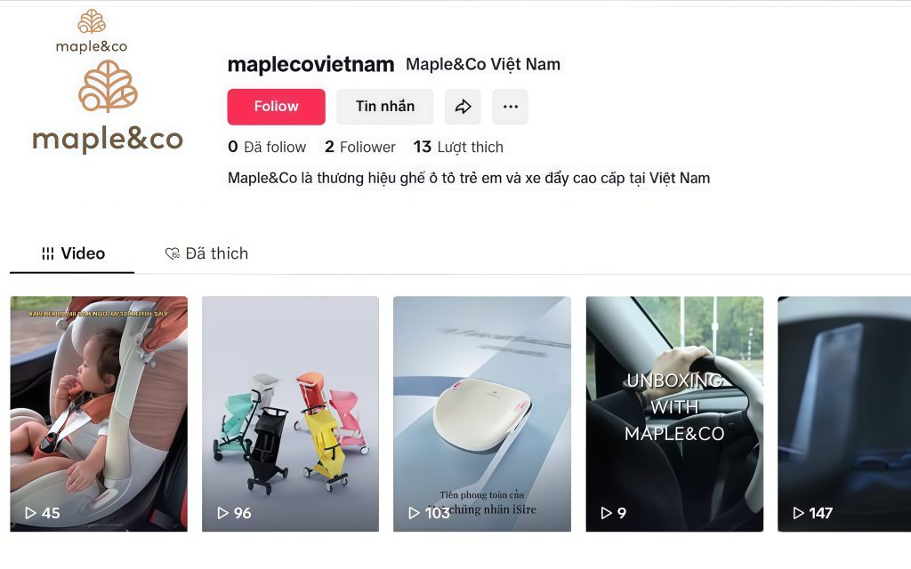 Maple&Co TikTok