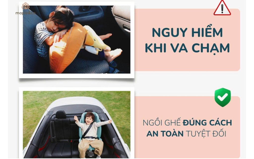 Vì sao việc sử dụng ghế ô tô cho trẻ lại quan trọng?