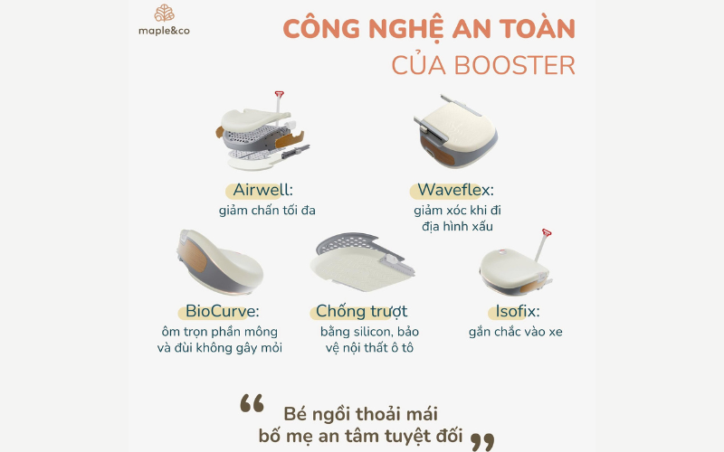 Ưu điểm nổi bật của Booster Maple&Co