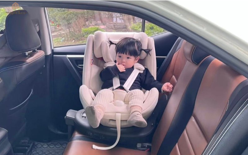 Ghế ô tô vừa an toàn vừa đẹp, tiện nghi cho bé