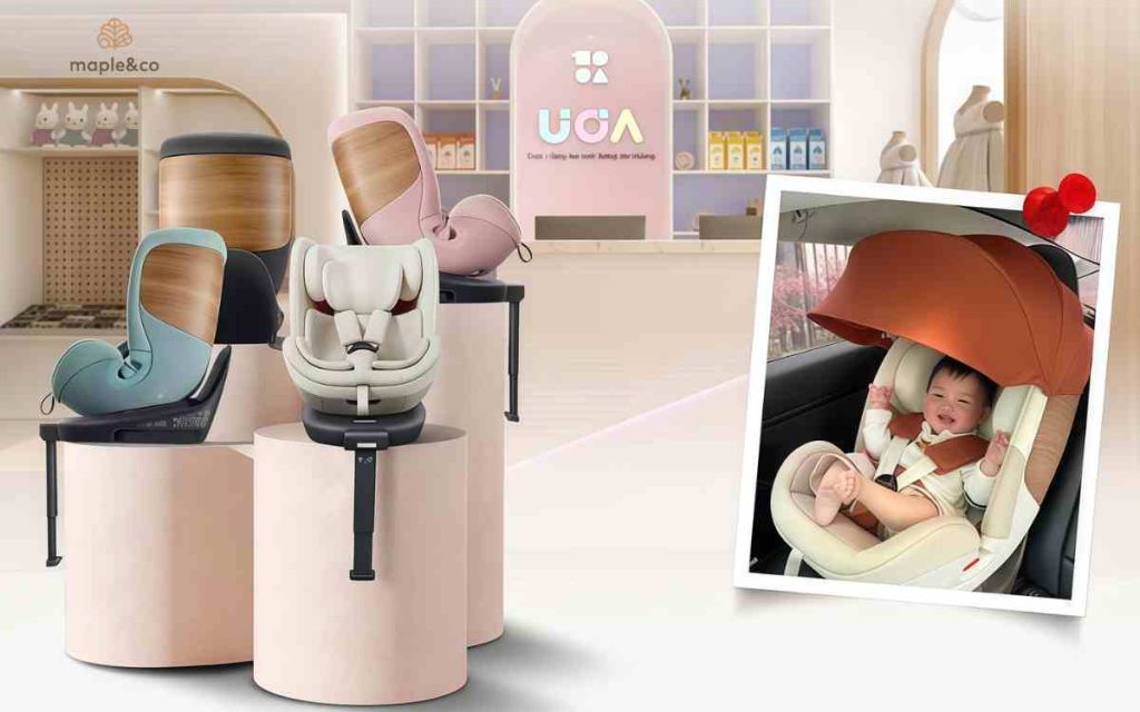 Ghế ô tô giữ cổ bé thẳng là gì?