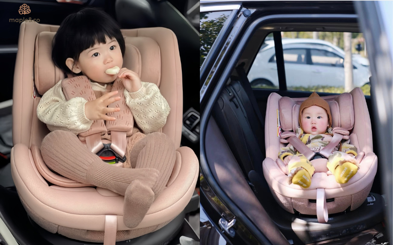 Giới thiệu ghế ô tô từ 0-12 tuổi Maple&Co Nautilus