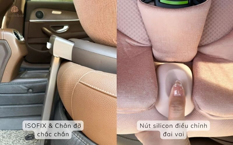 Những điều cần chú ý khi sử dụng ghế ISOFIX